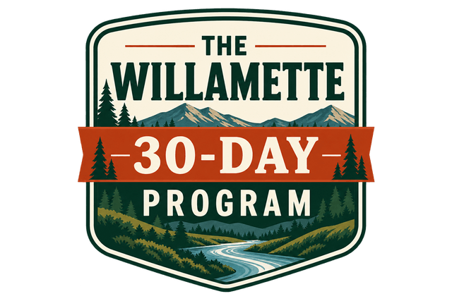 The Willamette 30-Day Program badge
